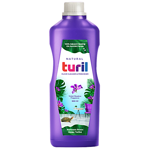 Turil Natural Floor Cleaner & Freshner, 500 ml Violet Meadows