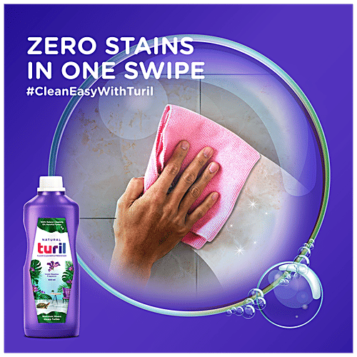 Turil Natural Floor Cleaner & Freshner, 500 ml Violet Meadows