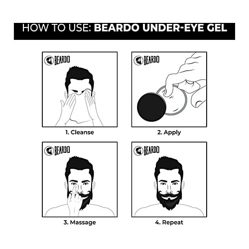 Beardo Under Eye Gel For Men, 12 g  