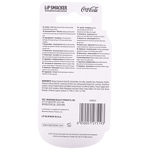 Lip Smacker Coca Cola Lip Balm, 4 g