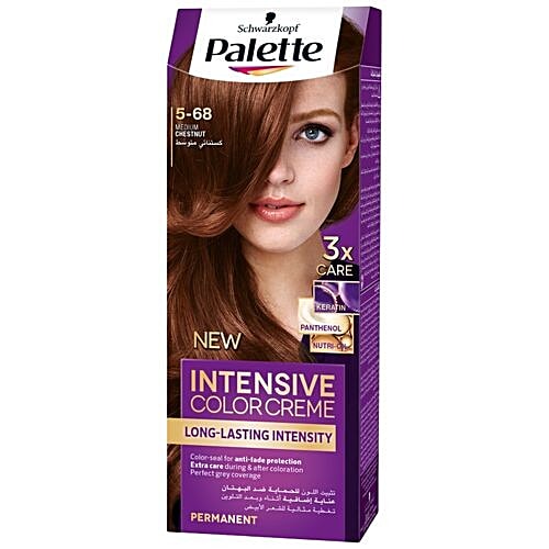 Schwarzkopf Palette Intensive Colour Cream Long Lasting Intensity 5-68 Medium Chestnut, 110 ml  