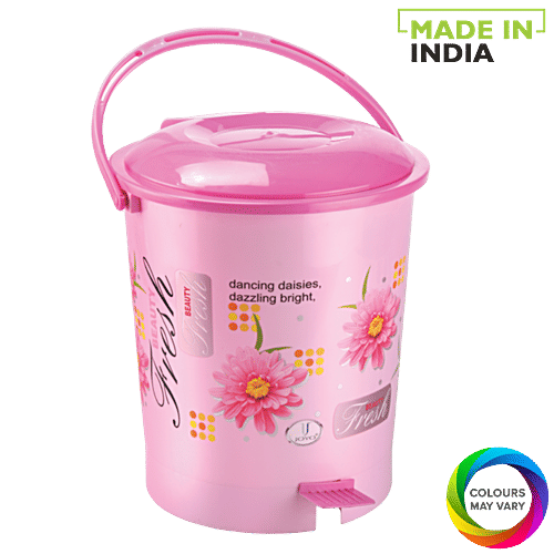 Buy JOYO Garbage/Dustbin Plastic Pedal, Printed, Assorted Colour
