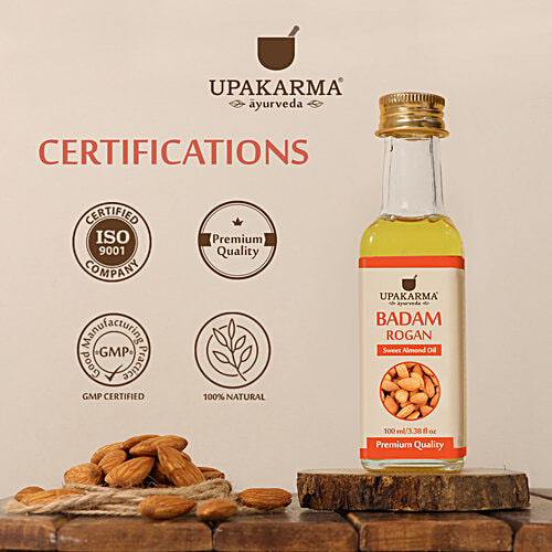 Buy Upakarma Badam Rogan/Sweet Almond Oil Online at Best Price of Rs 349 bigbasket
