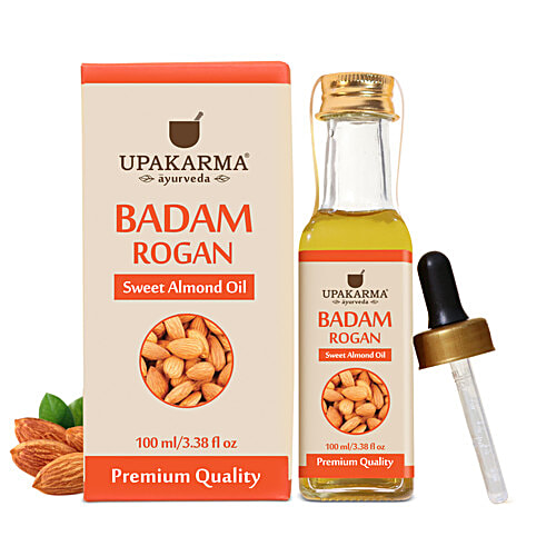 Buy UPAKARMA Badam Rogan/Sweet Almond Oil Online at Best Price of Rs