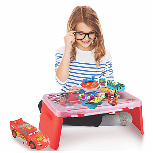 Joyo Disney Multipurpose Portable Table/Desk/Rack/Stool/Shelf - Sturdy, Durable, 1 pc  