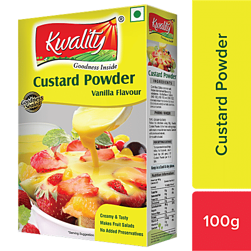 Buy Kwality Custard Powder Vanilla Flavour Online at Best Price of Rs