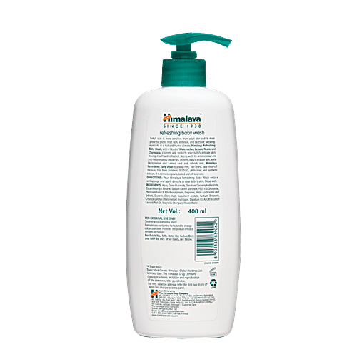 Himalaya Refreshing Baby Wash, 400 ml  