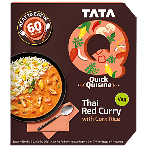 Buy TATA Q Heat To Eat Thai Red Curry With Corn Rice Online at Best
