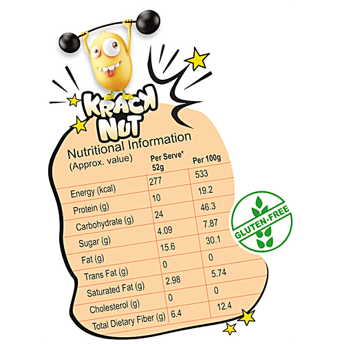 Kracknut Coated Peanuts - Thai Firangi, 25 g Pouch Protein & Fibre Rich, Multigrain Baked