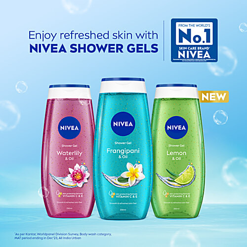 Nivea Shower Gel - Lemon & Oil, 125 ml  