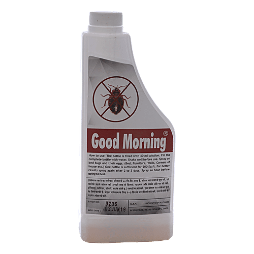 Buy Good Morning Bed Bug Killer Spray Online at Best Price of Rs 140 bigbasket