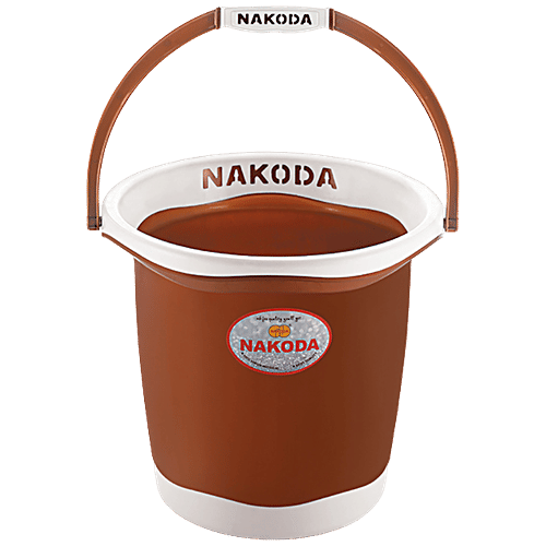Nakoda Pixel Plastic Designer Bucket - Assorted Colour, 25 L  