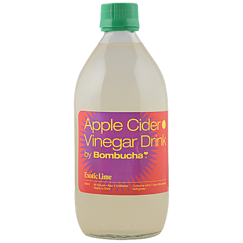 Buy Bombucha Apple Cider Vinegar Drink Exotic Lime Online at Best