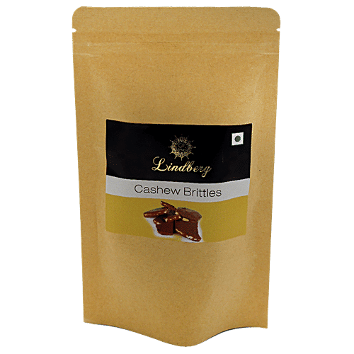 Lindberg Cashew Brittle - With Jaggery, 75 g  