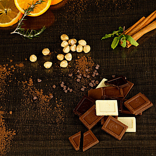 Lindberg Chocolate Thins - Assorted, 80 g (18 pcs x 5 g each) 