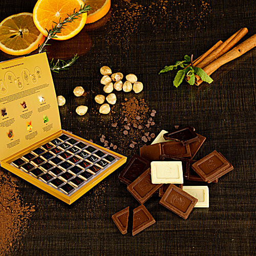 Lindberg Chocolate Thins - Assorted, 160 g (36 pcs x 4.5 g each) 