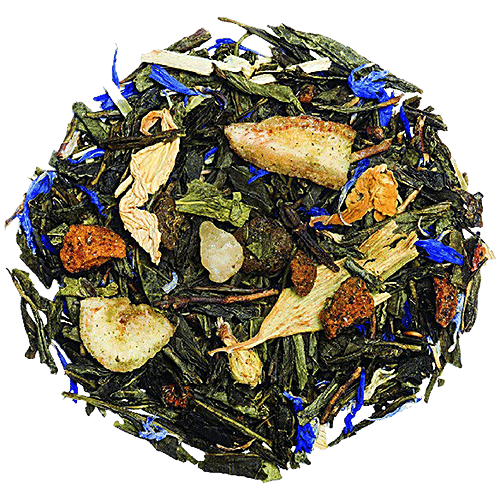 TGL Co. Mogo Mogo Green Tea, 32 g (16 Bags x 2 g Each) Zero Fat