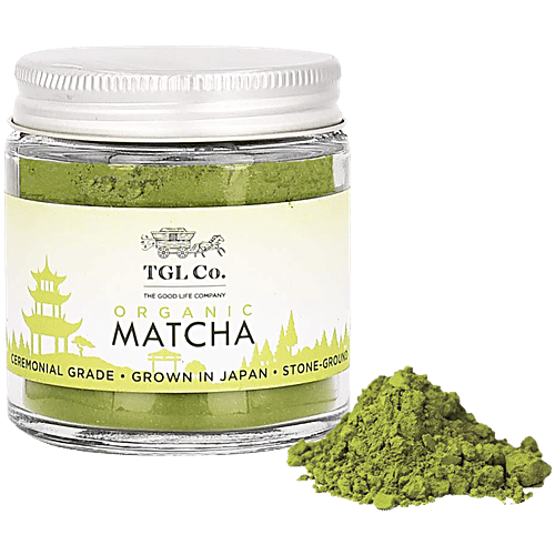 TGL Co. Japanese Luxury Matcha, 25 g Bottle Zero Fat