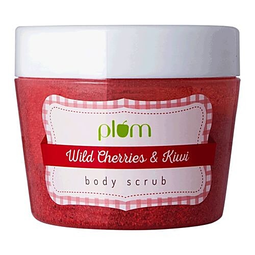 Buy Plum Wild Cherries & Kiwi Body Scrub Online at Best Price of Rs