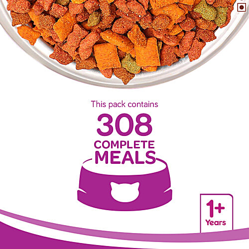Whiskas Dry Cat Food - Adult, 1+ Year, Mackerel Flavour, 7 kg  