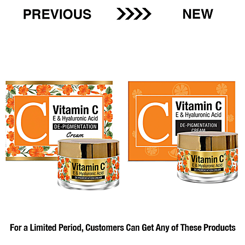 StBotanica De - Pigmentation Cream - Vitamin C, E & Hyaluronic Acid, Spotless Clear Complexion, No Parabens, No Silicones, 50 g No Parabens, No Silicones