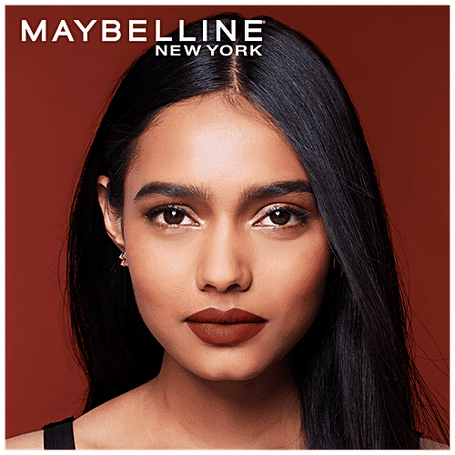 Maybelline New York Color Sensational Creamy Matte Lipstick - The Brick-City Heat Collection, Brooklyn Bare, 3.9 g