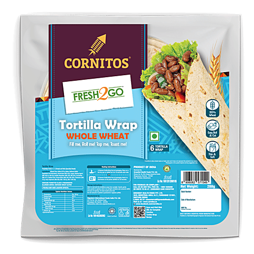 Buy Cornitos Tortilla Wrap Whole Wheat Online at Best Price of Rs