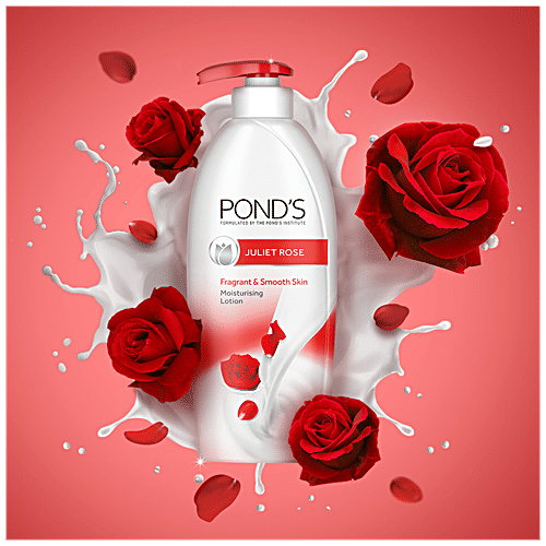 Ponds Juliet Rose Moisturising Lotion - Fragrant & Smooth Skin, 275 ml