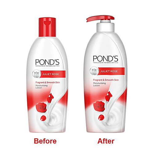 Ponds Juliet Rose Moisturising Lotion - Fragrant & Smooth Skin, 275 ml