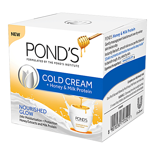 Ponds Cold Cream + Honey & Milk Protein, 55 ml  
