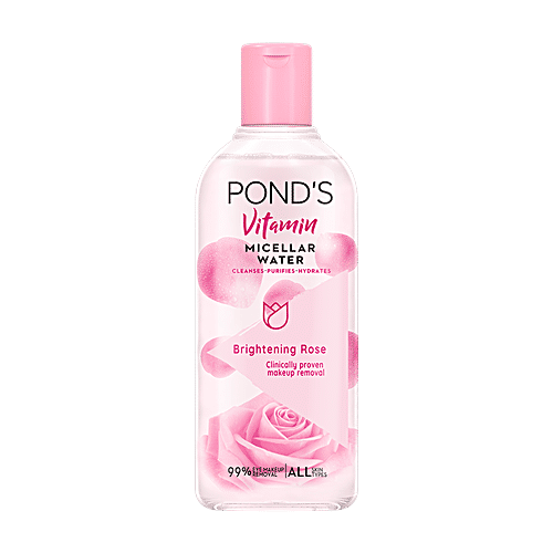 Ponds Vitamin Micellar Water - Brightening Rose, 105 ml  