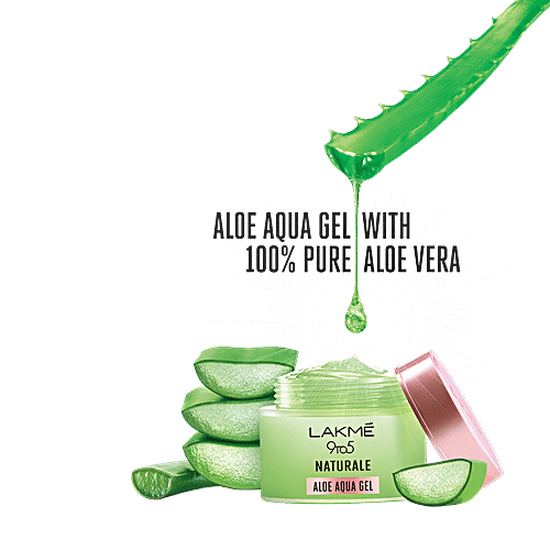 Lakme 9 To 5 Naturale Aloe Aqua Gel, 100 g  