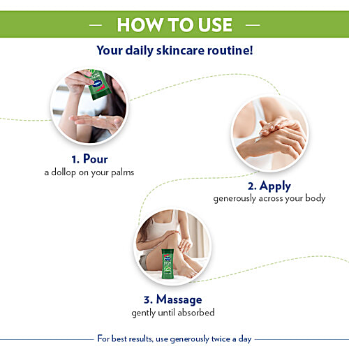 Vaseline Intensive Care Revitalising Green Tea Body Lotion - For Healthy Skin, + Vaseline Jelly, 100 ml