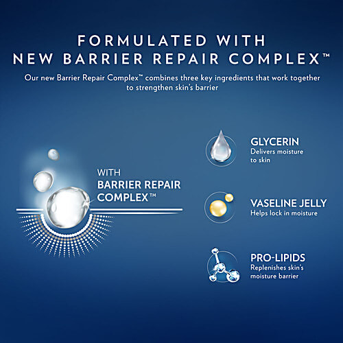 Vaseline Derma Care Intense Moisturizing Cream - Multipurpose Dry Skin Repair, With Barrier Repair Complex, 80 g  Deep Moisturisation