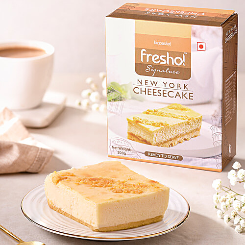 Buy Fresho Signature New York Cheese Cake Online at Best Price of Rs