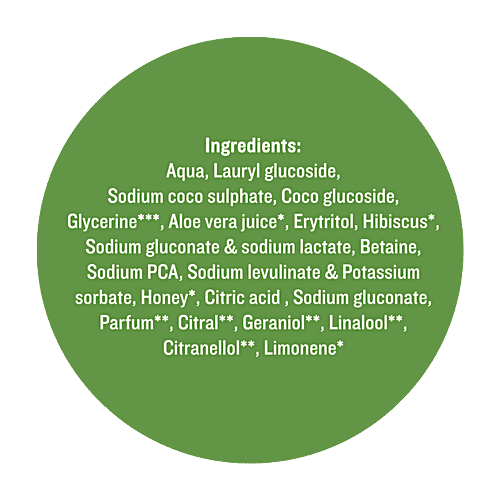 Soultree Ayurvedic Hibiscus Shampoo - with Honey & Aloe Vera, For All Hair Types, 250 ml  