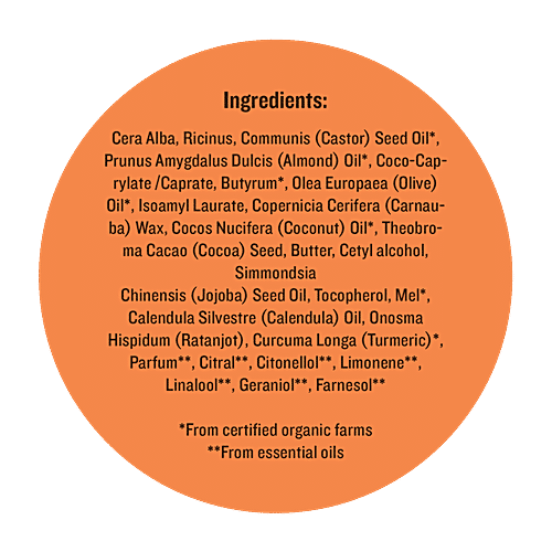 Buy Soultree Ayurvedic Lip Balm Calendula & Honey With Organic Ghee