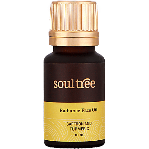 Buy Soultree Ayurvedic Radiance Face Oil With Saffron & Turmeric Online