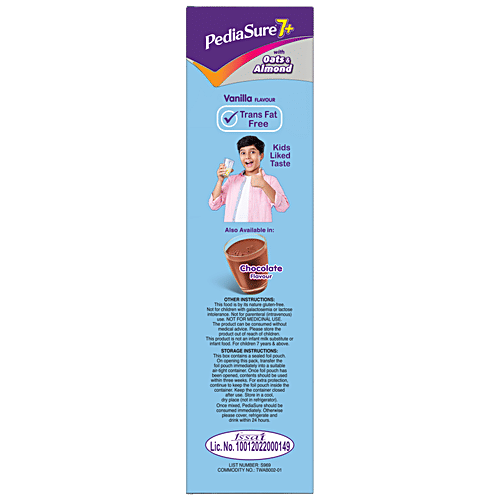 Pediasure 7+ Specialised Nutrition Drink Powder For Growing Children - Vanilla Flavour, 400 g  