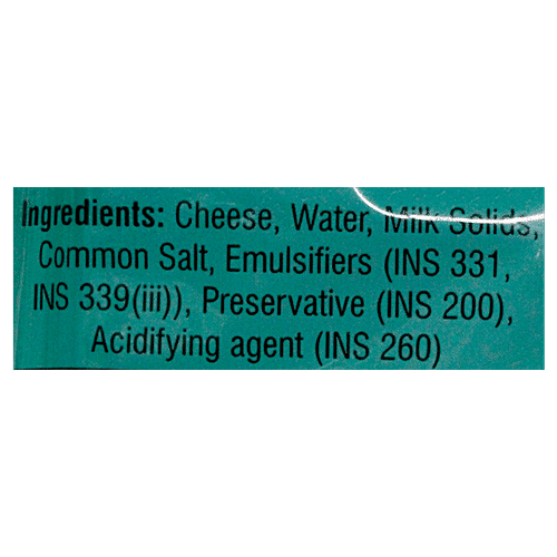 Nandini Cheese Slice - Plain, 100 g (5 Slices) 