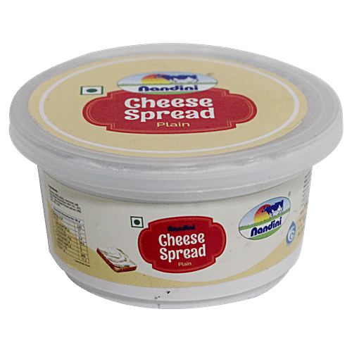Nandini Cheddar Cheese Spread - Plain, 200 g Cup 