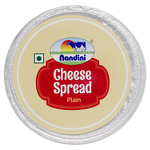 Nandini Cheddar Cheese Spread - Plain, 200 g Cup 