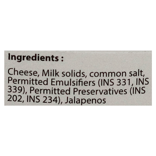 Nandini Cheddar Cheese Spread - Jalapeno, 200 g Cup 
