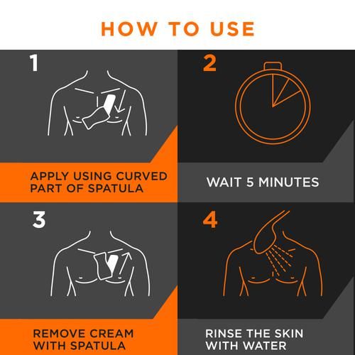 Veet Hair Removal Cream For Men - Normal Skin, 50 g  