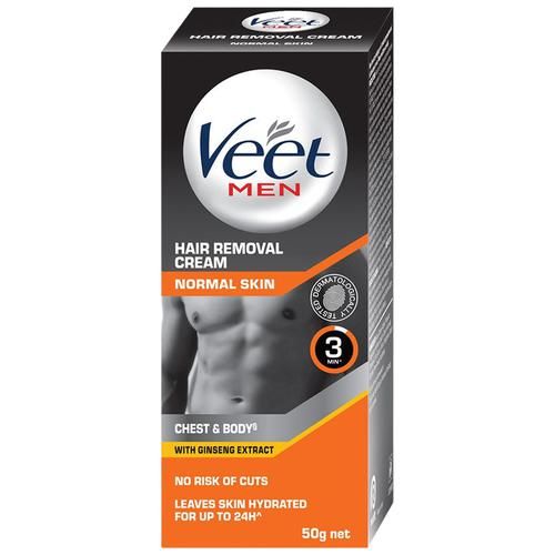 Veet Hair Removal Cream For Men - Normal Skin, 50 g  