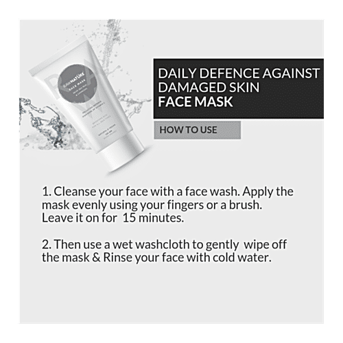 raw nature charcoal face wash