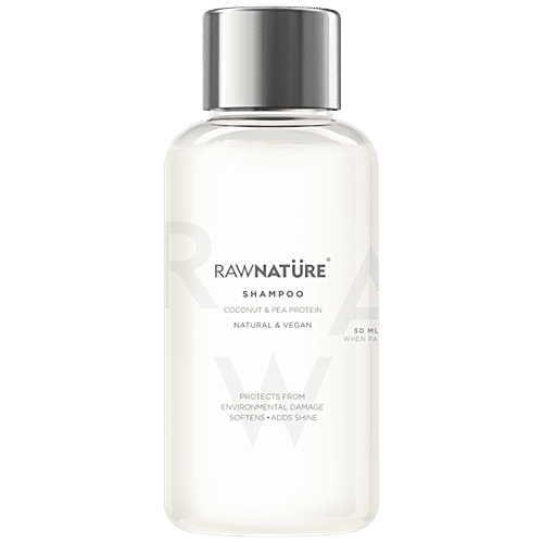RawNature Miniature Coconut & Pea Protein Shampoo, 50 ml