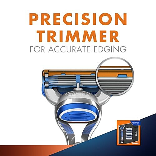 Gillette Fusion Gift Pack With Travel Case, 129 g  5 Blades, Lubricating Strip