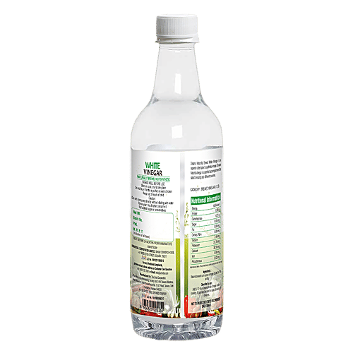 Disano Naturally Brewed White Vinegar, 500 ml Plastic Bottle 