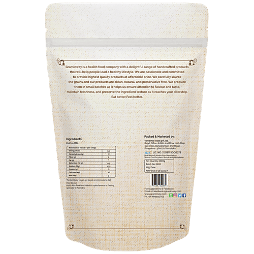 Buy Graminway GlutenFree Kuttu Atta/Buckwheat Flour Online at Best